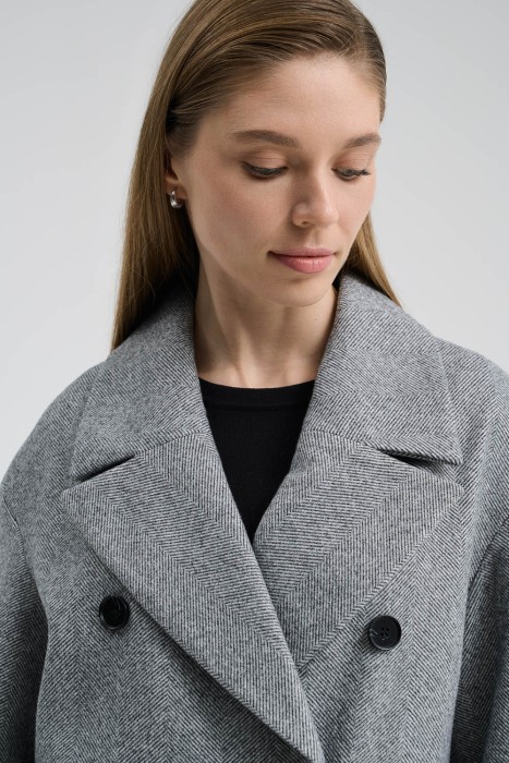 двубортное пальто из россии вид сбоку