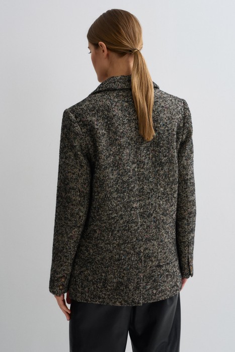 двубортное полупальто по цене 6320 руб вид справа