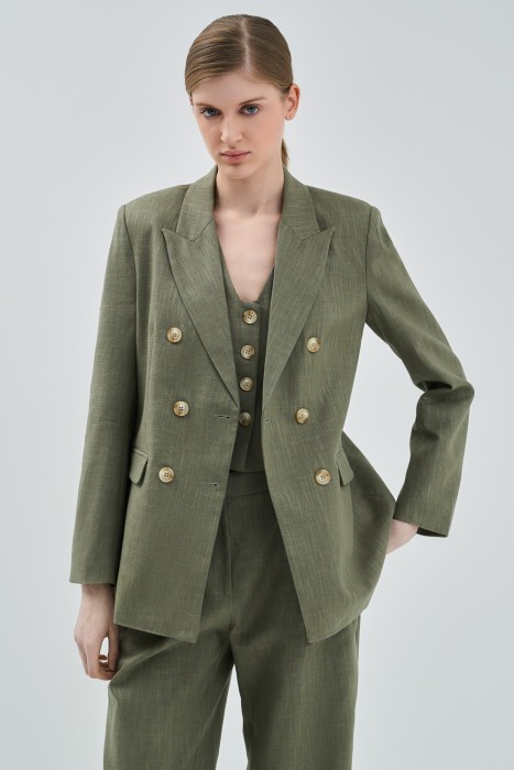 двубортный жакет 754705003 фотография