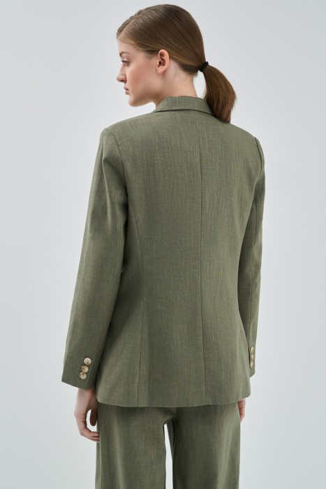 двубортный жакет по цене 3580 руб вид справа