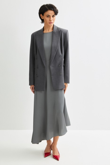 двубортный жакет 802098003 фотография