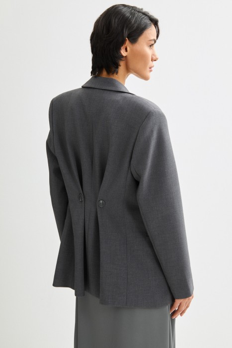 двубортный жакет из россии вид сбоку