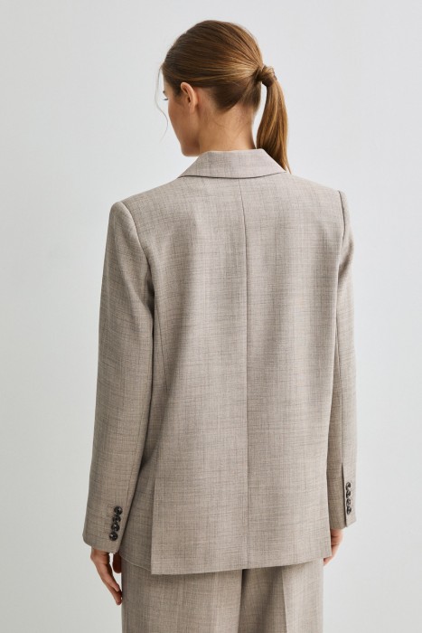 двубортный жакет по цене 5360 руб вид справа