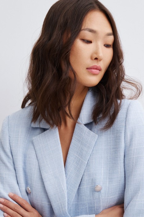 двубортный жакет из россии вид сбоку