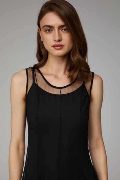 двухслойное платье из россии вид сбоку