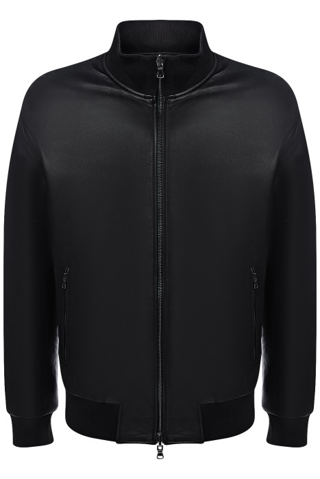 двухсторонняя куртка из натуральной кожи 777357003 фотография