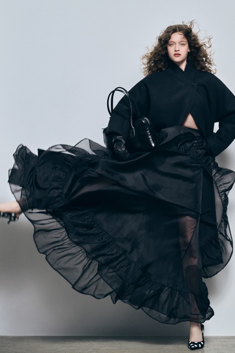 двуслойная юбка-макси 803258003 фотография