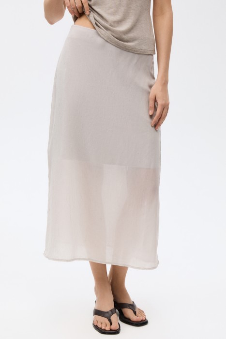 двуслойная юбка от бренда снежная королева вид слева