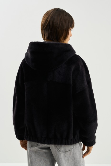 двусторонняя дубленка из овчины по цене 38980 руб вид справа