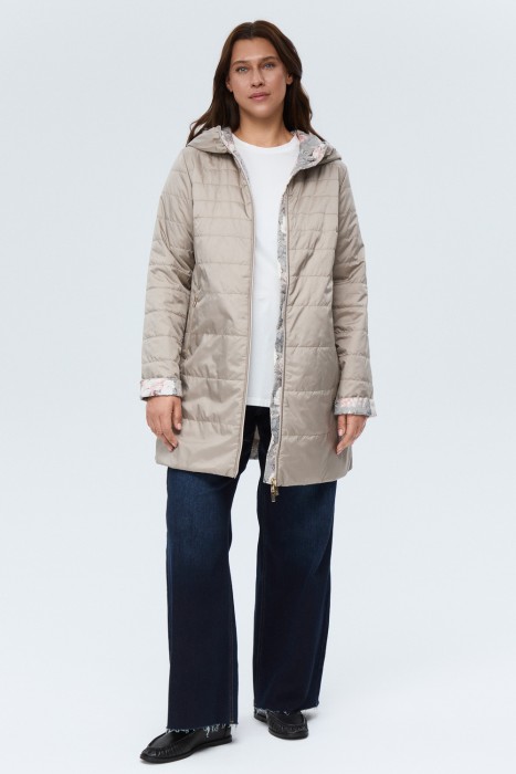 двусторонняя куртка с капюшоном 797262003 фотография