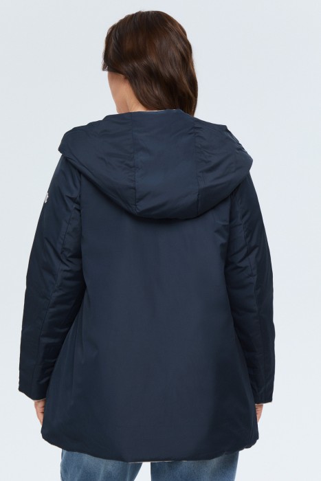 двусторонняя куртка с капюшоном по цене 7000 руб вид справа