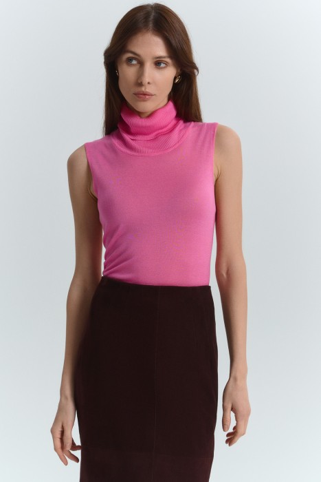 джемпер без рукавов от бренда снежная королева вид слева