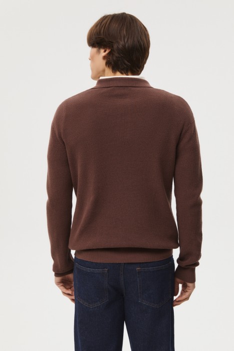 джемпер из хлопка по цене 1710 руб вид справа