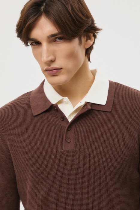 джемпер из хлопка из россии вид сбоку