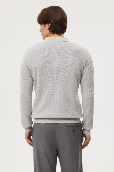 джемпер из хлопка по цене 1710 руб вид справа