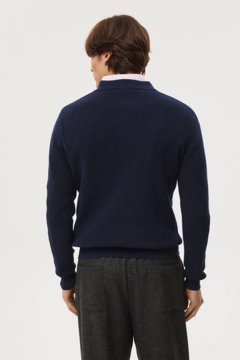 джемпер из хлопка по цене 1710 руб вид справа