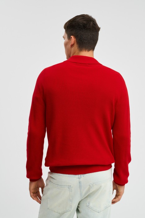 джемпер из хлопка по цене 1360 руб вид справа