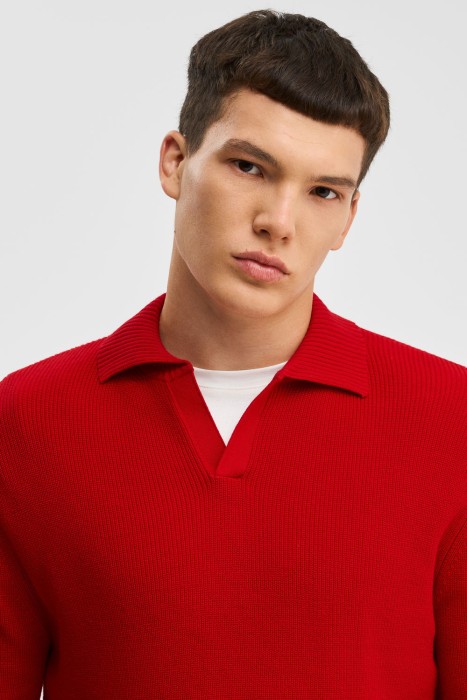 джемпер из хлопка из россии вид сбоку