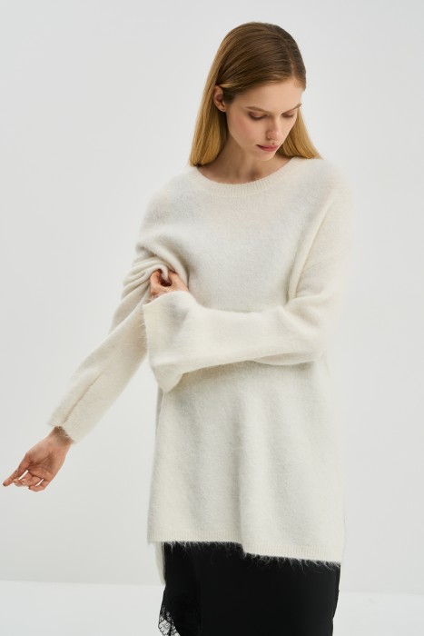 джемпер из шерсти альпаки 784514003 фотография