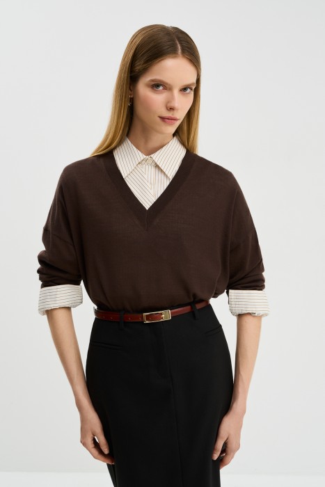 джемпер из шерсти 792485003 фотография