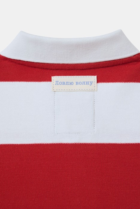 джемпер-поло в полоску по цене 4990 руб вид справа