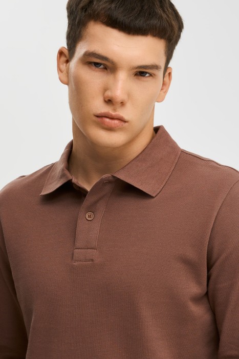 джемпер-поло из россии вид сбоку