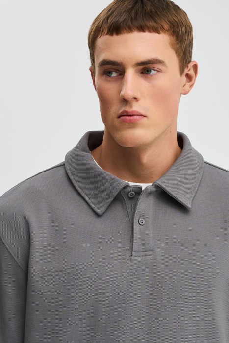 джемпер-поло из россии вид сбоку