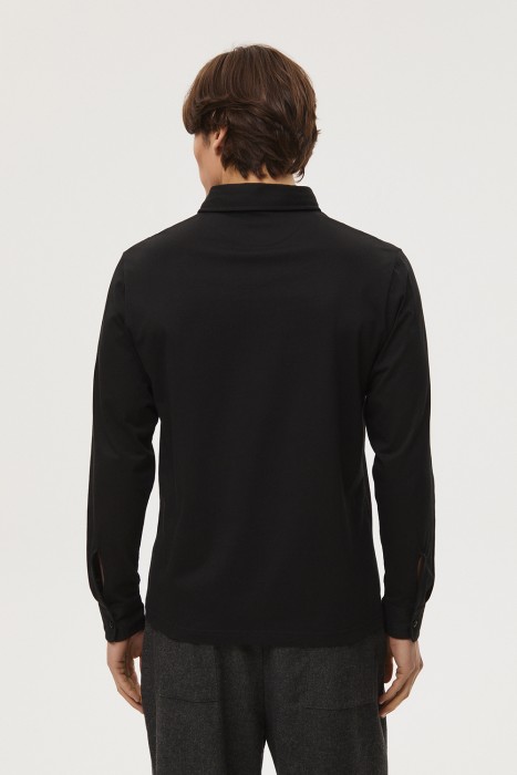 джемпер-поло по цене 1420 руб вид справа