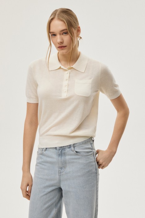 джемпер-поло 803722003 фотография