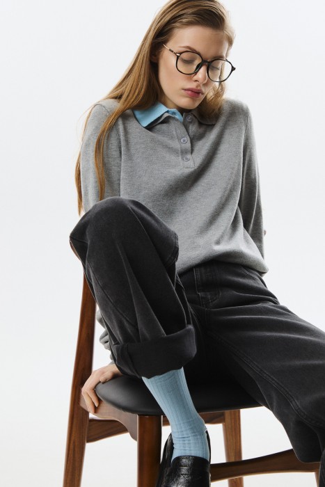 джемпер-поло 803462003 фотография