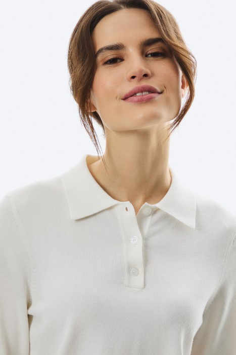 джемпер-поло из россии вид сбоку