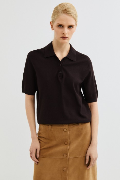 джемпер-поло 803442003 фотография