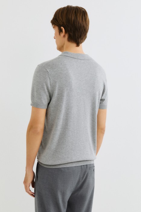 джемпер-поло из россии вид сбоку