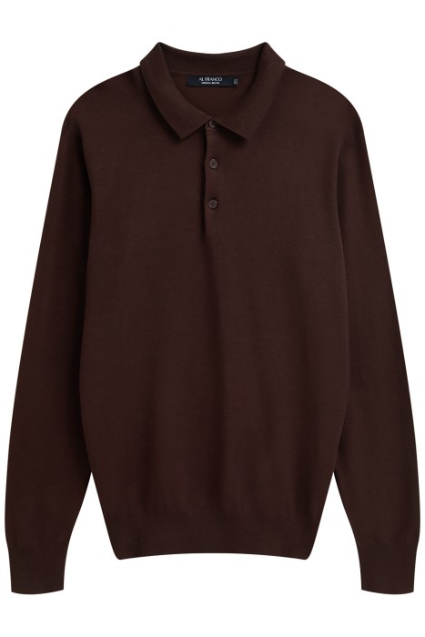 джемпер-поло из россии вид сбоку