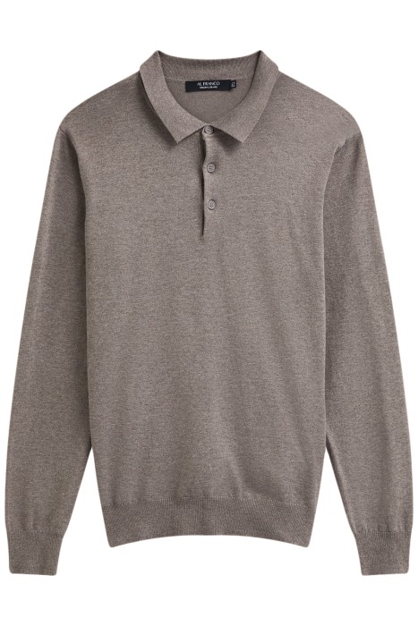 джемпер-поло из россии вид сбоку