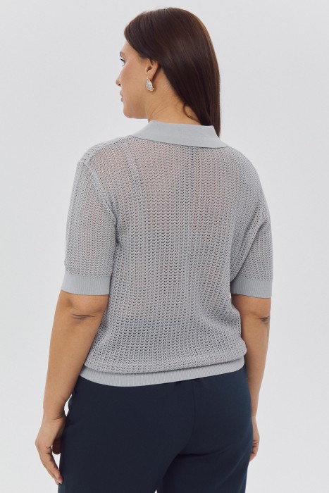 джемпер-поло по цене 2200 руб вид справа