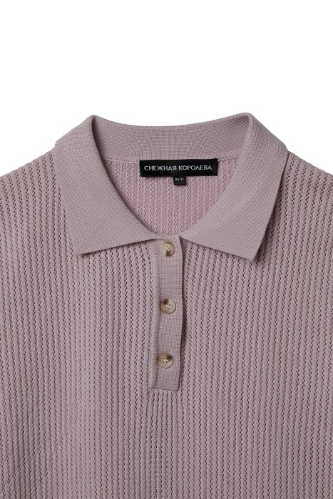 джемпер-поло от бренда снежная королева вид слева