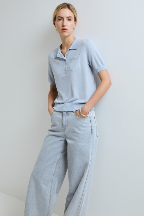 джемпер-поло 803729003 фотография