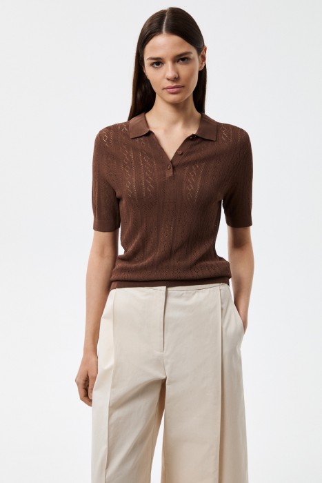 джемпер-поло 814522003 фотография