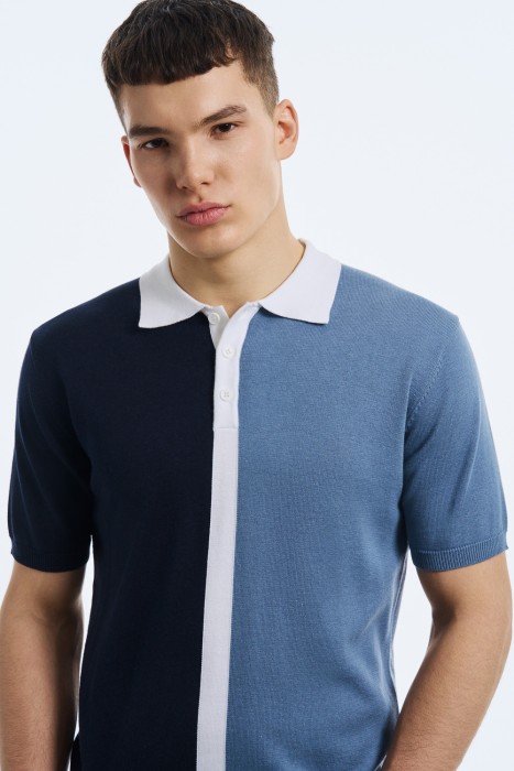 джемпер-поло из россии вид сбоку