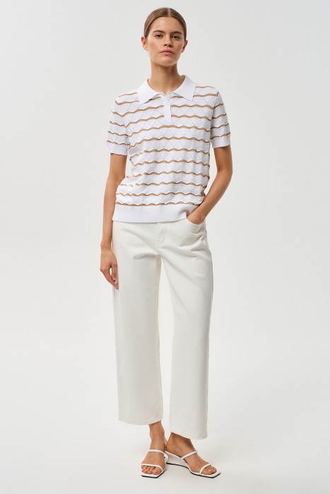 джемпер-поло 814507003 фотография