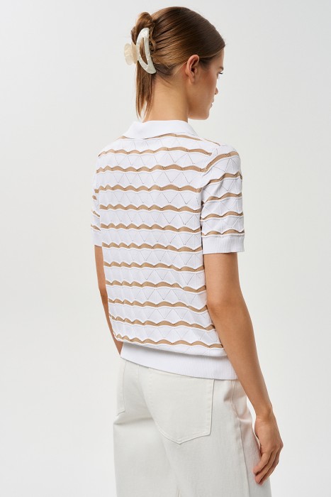 джемпер-поло по цене 2370 руб вид справа