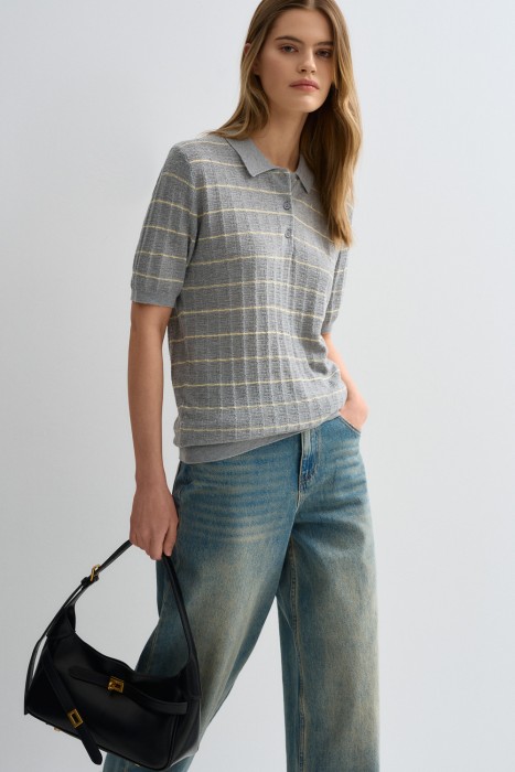 джемпер-поло 803725003 фотография