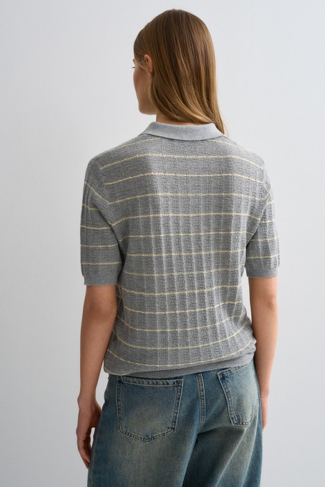 джемпер-поло по цене 1210 руб вид справа