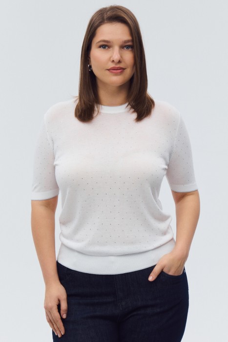 джемпер с короткими рукавами 810619003 фотография