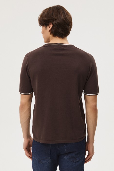 джемпер с короткими рукавами из россии вид сбоку