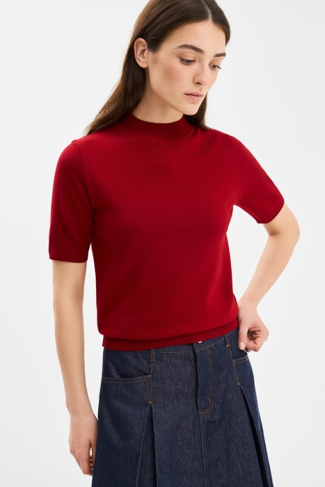 джемпер с короткими рукавами 769316003 фотография