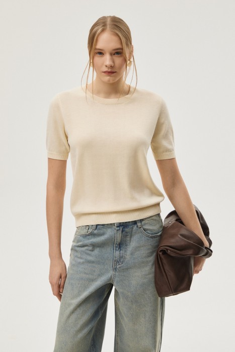 джемпер с короткими рукавами 803715003 фотография