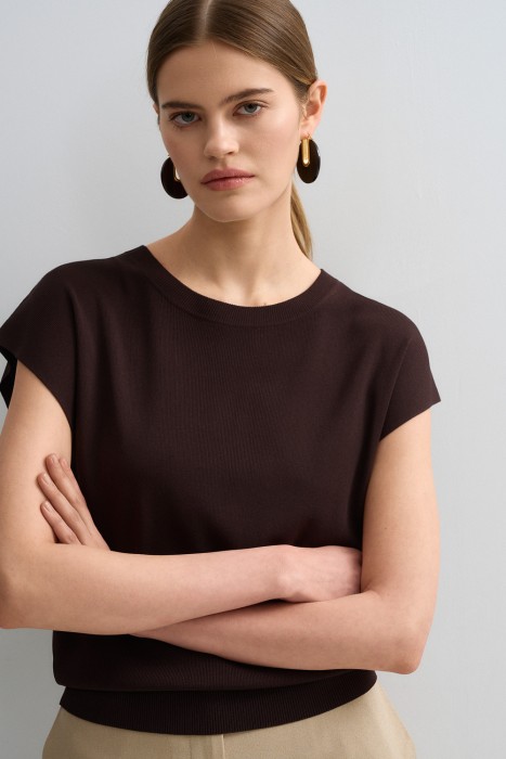 джемпер с короткими рукавами 806062003 фотография