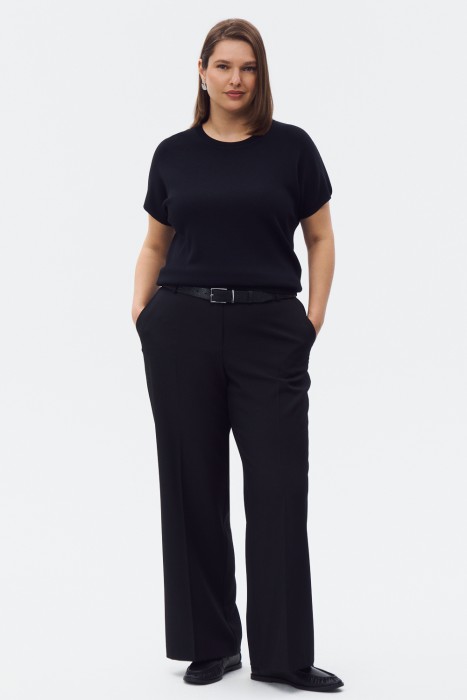 джемпер с короткими рукавами из россии вид сбоку